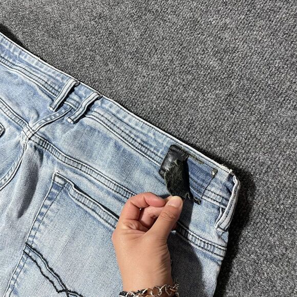 Buffalo David Bitton Jeans Mens 40x30 Jackson-X Straight Stretch Denim Pants - Picture 9 of 11